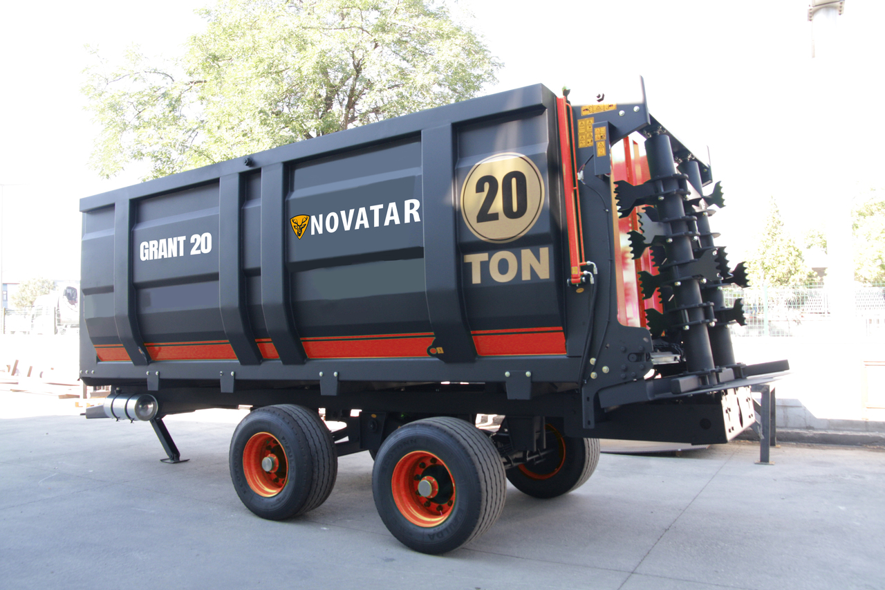 Novatar Manure Spreader Trailer 20 M3 - Máy rải phân chuồng: hình 1 Novatar Manure Spreader Trailer 20 M3 - Máy rải phân chuồng: hình 1