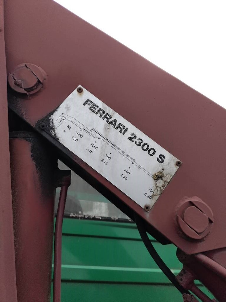 Ferrari 2300 nosturi - Cẩu gấp cho Xe tải: hình 2 Ferrari 2300 nosturi - Cẩu gấp cho Xe tải: hình 2