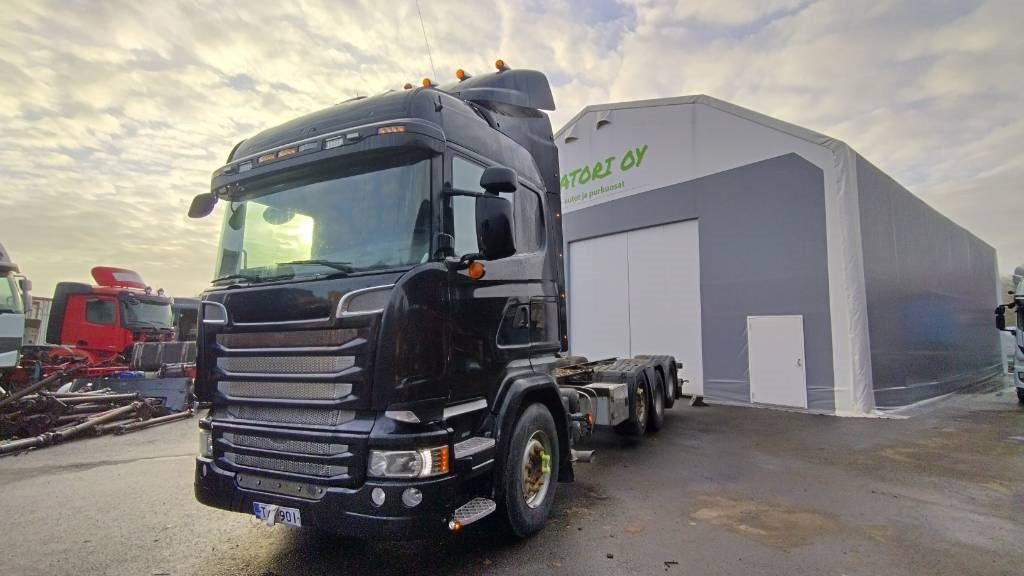 Scania R580 8x2 täysilma alusta,8m runko - Xe tải khung gầm: hình 2 Scania R580 8x2 täysilma alusta,8m runko - Xe tải khung gầm: hình 2