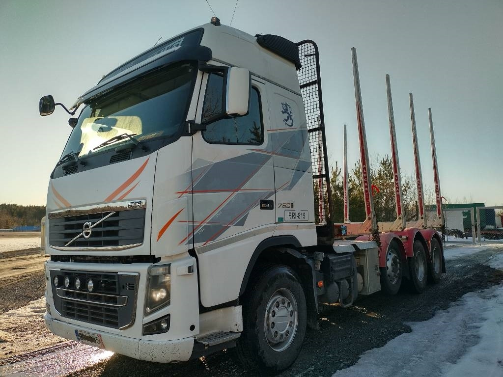 Volvo FH750 puuvarustus, napaperät,trippeli - Xe chở gỗ: hình 1 Volvo FH750 puuvarustus, napaperät,trippeli - Xe chở gỗ: hình 1