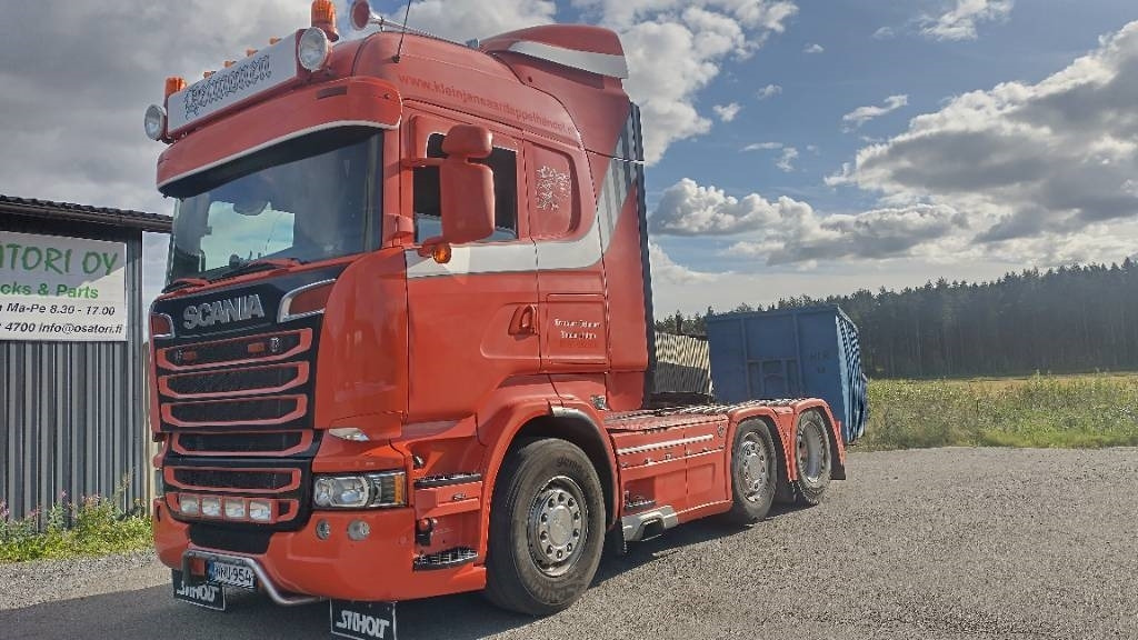 Scania R520 6x2 väliteliveturi,hyvät varusteet - Xe đầu kéo: hình 1 Scania R520 6x2 väliteliveturi,hyvät varusteet - Xe đầu kéo: hình 1