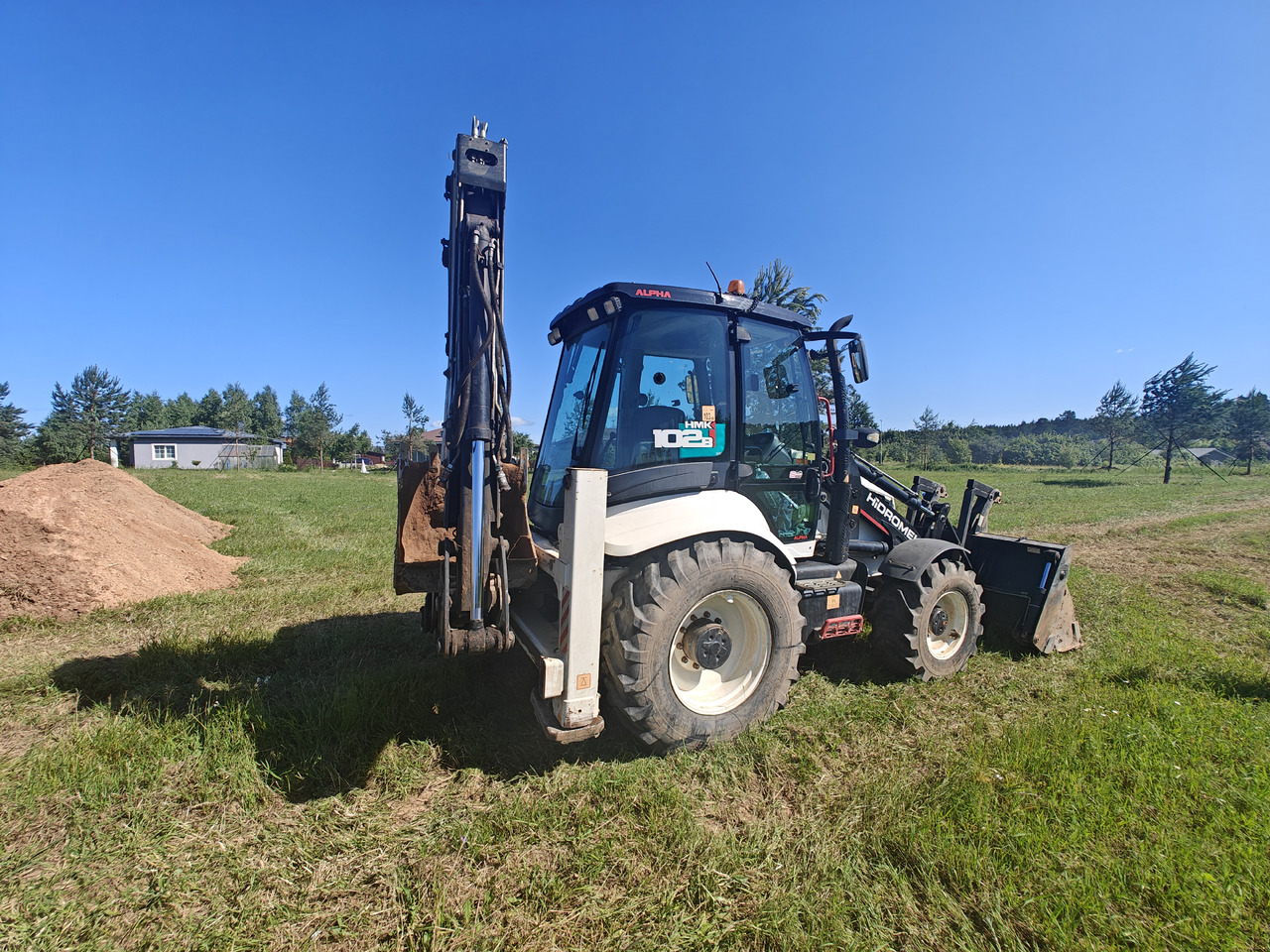 Máy xúc trước múc sau HIDROMEK HMK 102 B: hình 6