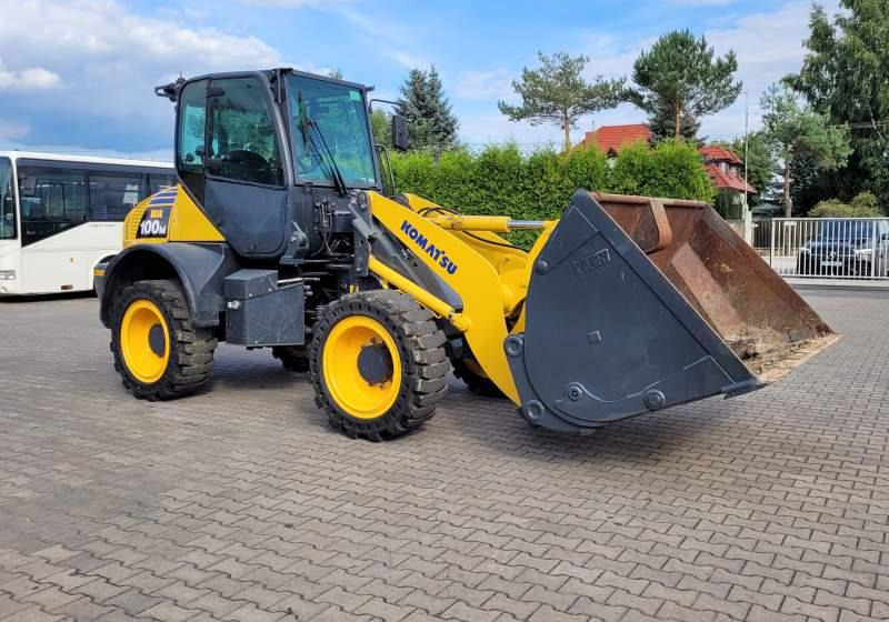 Komatsu WA1 100M / SPROWADZONA Z FRANCJI/ 6 300 MTH - Máy xúc lật bánh lốp: hình 1 Komatsu WA1 100M / SPROWADZONA Z FRANCJI/ 6 300 MTH - Máy xúc lật bánh lốp: hình 1