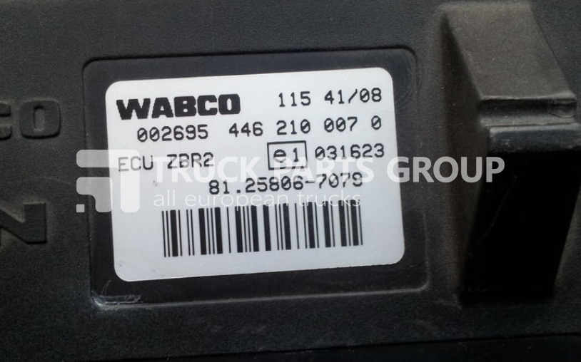 ECU cho Xe tải MAN TGA, TGX, ECU central on-board computer ZBR, ZBR2, 81258067072, control unit: hình 12