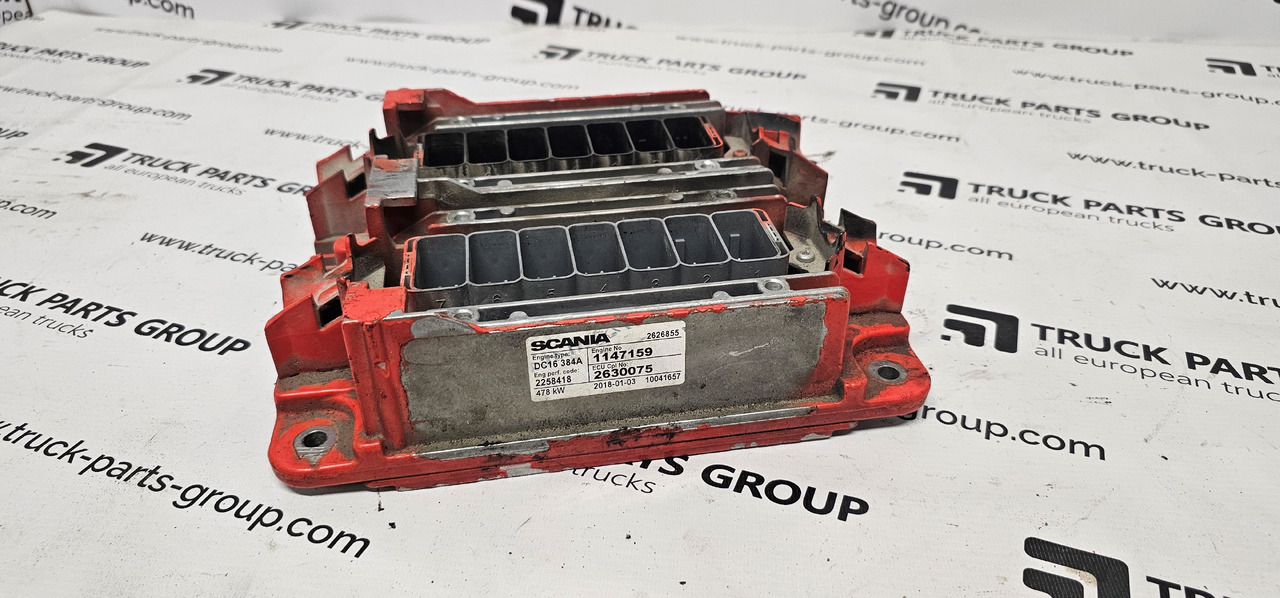 SCANIA SCANIA T, P, G, R, L, S series EURO6 ECU EMS XPI engine control unit DC16384A, 2630075, 2258418, 2626885, DC16 384A, 1924091, 1857180, 2190554, 2238615, 2289717, 2330863, 2325334, 2304230, 2332976, - Phụ tùng: hình 1 SCANIA SCANIA T, P, G, R, L, S series EURO6 ECU EMS XPI engine control unit DC16384A, 2630075, 2258418, 2626885, DC16 384A, 1924091, 1857180, 2190554, 2238615, 2289717, 2330863, 2325334, 2304230, 2332976, - Phụ tùng: hình 1