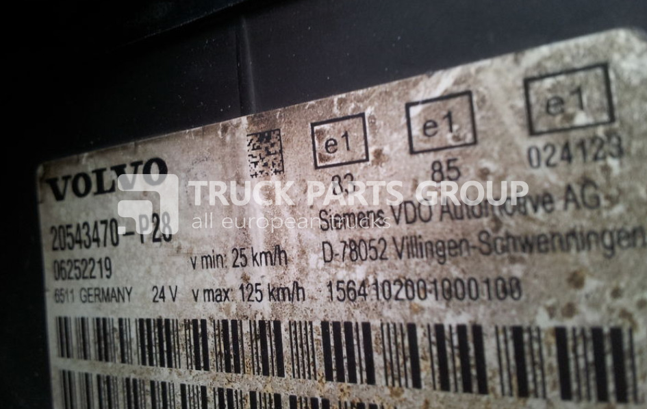 VOLVO FH12, FH13, FM12, FM13, EURO3, EURO4 EURO5 emission instrument p dashboard - Bảng điều khiển cho Xe tải: hình 5 VOLVO FH12, FH13, FM12, FM13, EURO3, EURO4 EURO5 emission instrument p dashboard - Bảng điều khiển cho Xe tải: hình 5