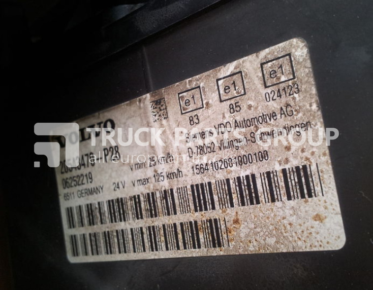 VOLVO FH12, FH13, FM12, FM13, EURO3, EURO4 EURO5 emission instrument p dashboard - Bảng điều khiển cho Xe tải: hình 4 VOLVO FH12, FH13, FM12, FM13, EURO3, EURO4 EURO5 emission instrument p dashboard - Bảng điều khiển cho Xe tải: hình 4