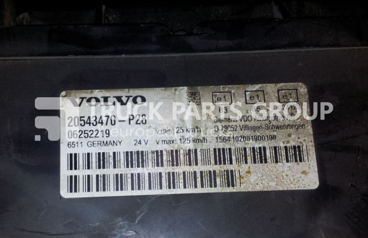 VOLVO FH12, FH13, FM12, FM13, EURO3, EURO4 EURO5 emission instrument p dashboard - Bảng điều khiển cho Xe tải: hình 2 VOLVO FH12, FH13, FM12, FM13, EURO3, EURO4 EURO5 emission instrument p dashboard - Bảng điều khiển cho Xe tải: hình 2