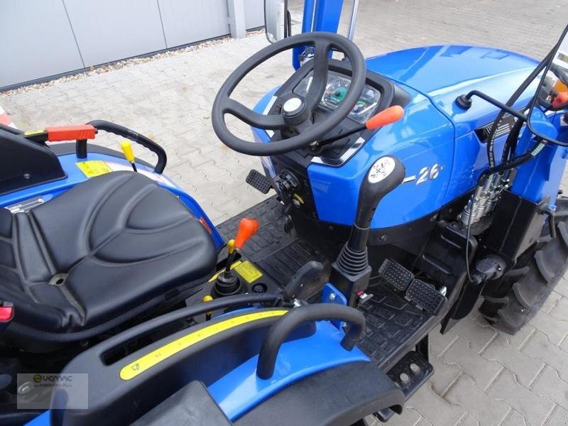 Máy cày mini mới Solis Solis 26 26PS Traktor Schlepper Allrad Frontlader NEU: hình 8