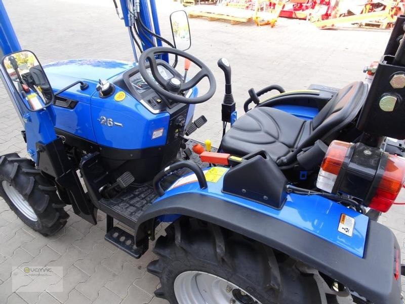 Máy cày mini mới Solis Solis 26 26PS Traktor Schlepper Allrad Frontlader NEU: hình 6