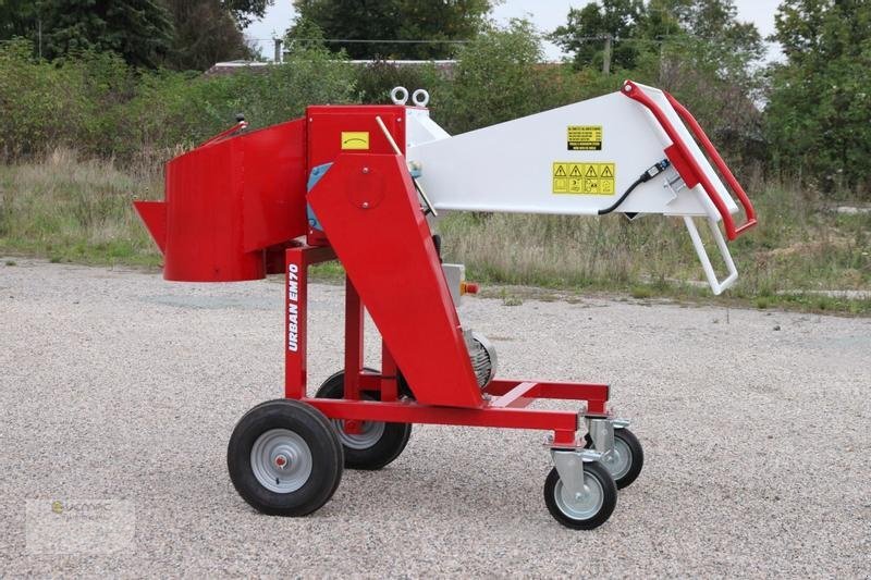 Máy đốn cây mới Vemac EM70 Holzhäcksler Häcksler Holzschredder Elektro Motor NEU: hình 10