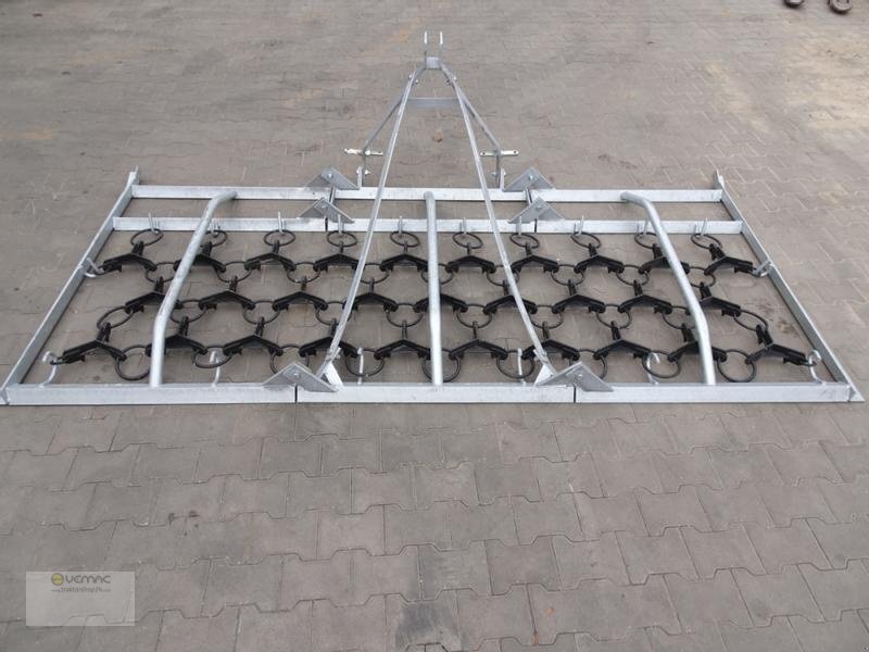 Bừa xích mới Vemac Wiesenschleppe 3m 3reihig verzinkt Schleppe Striegel Egge NE: hình 7