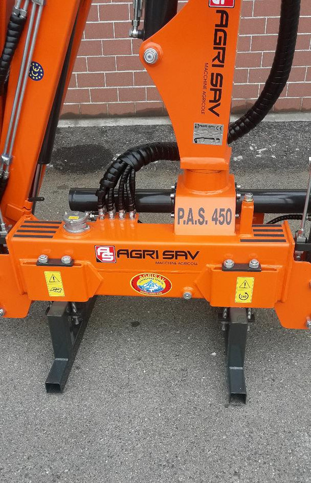 Gru - caricatore forestale PAS450 da rimorchio - Cẩu gấp cho Trang thiết bị lâm nghiệp: hình 4 Gru - caricatore forestale PAS450 da rimorchio - Cẩu gấp cho Trang thiết bị lâm nghiệp: hình 4