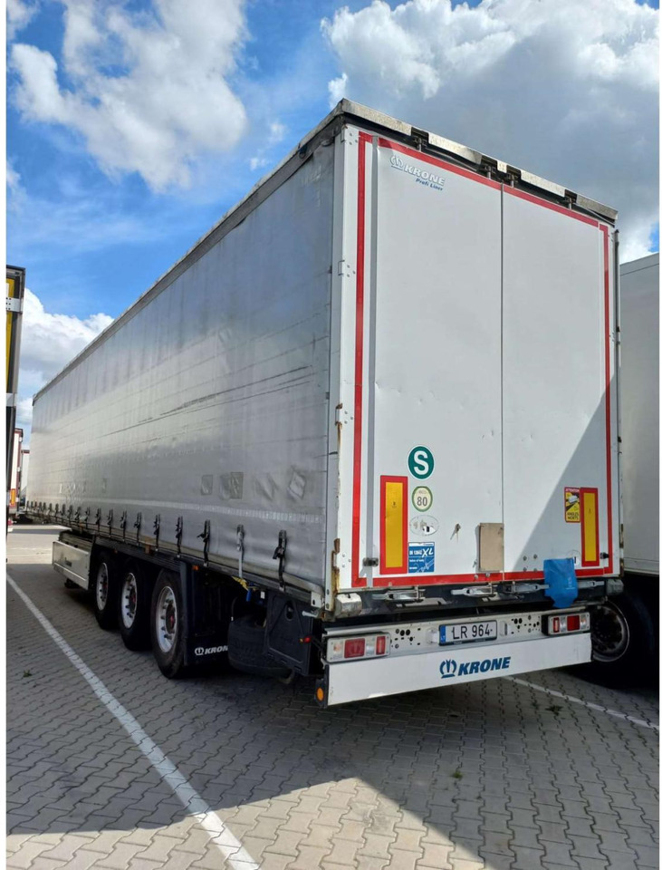 2018 Krone SDP Profi Liner Standard Lifting Axle - Sơ mi rơ moóc mui bạt: hình 4 2018 Krone SDP Profi Liner Standard Lifting Axle - Sơ mi rơ moóc mui bạt: hình 4