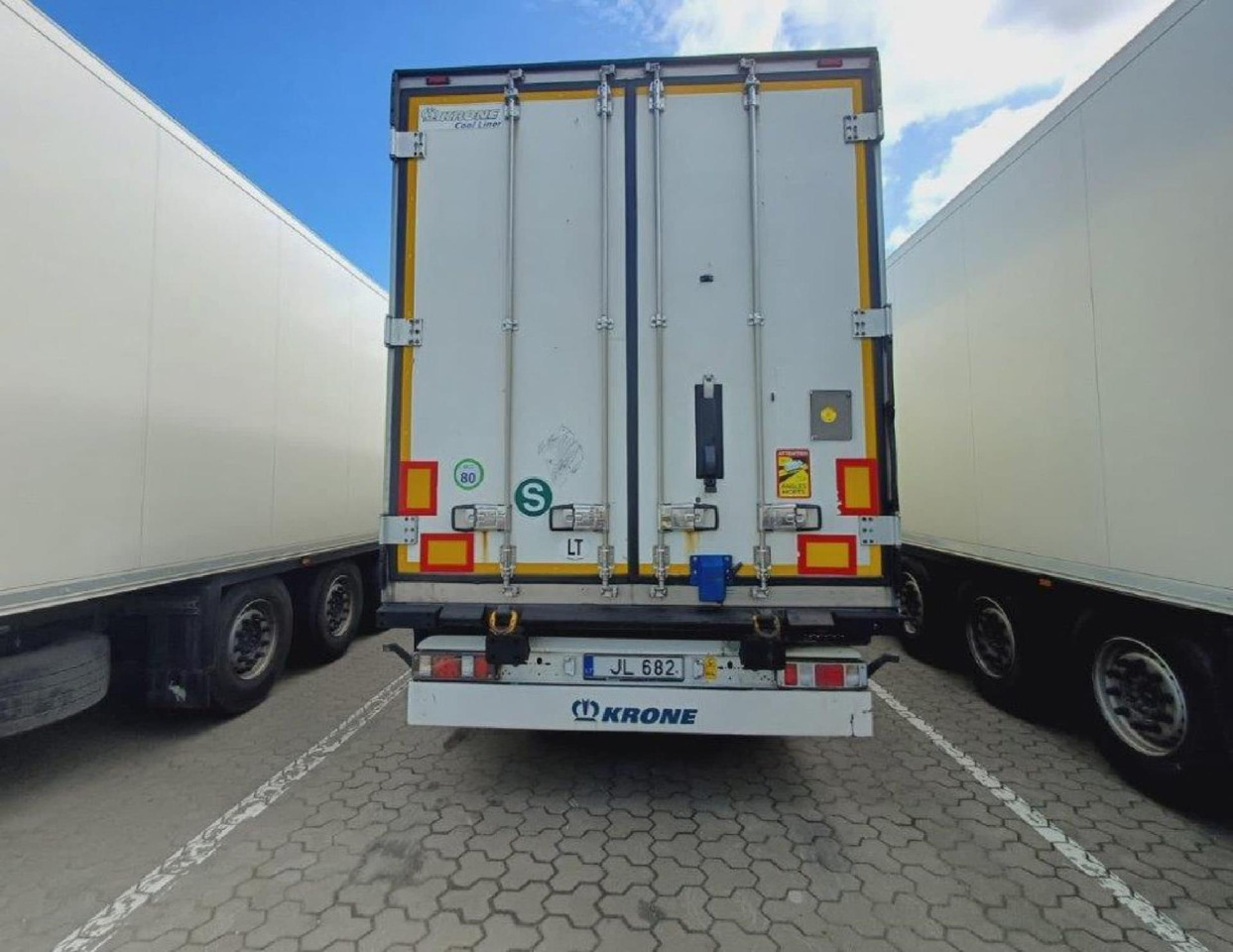 2018 Krone SDR Double Deck Cool Liner FP45 ThermoKing SLXi 300 Lifting Axle - Sơ mi rơ moóc đông lạnh: hình 3 2018 Krone SDR Double Deck Cool Liner FP45 ThermoKing SLXi 300 Lifting Axle - Sơ mi rơ moóc đông lạnh: hình 3