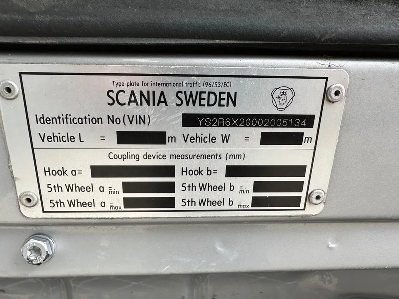 Scania R500 V8 / 6x2 / MANUAL / NL TRUCK / EURO 3 / HYDRAULIC - Xe đầu kéo: hình 5 Scania R500 V8 / 6x2 / MANUAL / NL TRUCK / EURO 3 / HYDRAULIC - Xe đầu kéo: hình 5