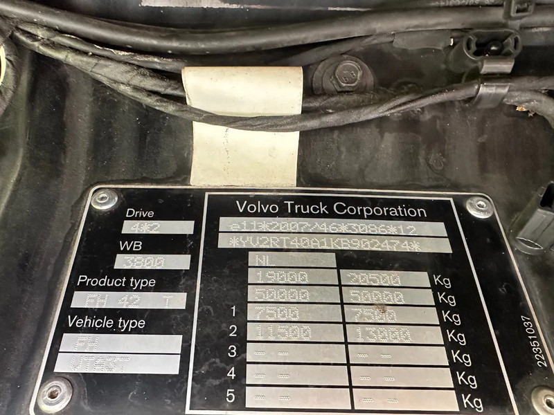 Volvo FH 500 / GLOBETROTTER / NL TRUCK / ALCOA / 2 TANK / TOP!! - Xe đầu kéo: hình 4 Volvo FH 500 / GLOBETROTTER / NL TRUCK / ALCOA / 2 TANK / TOP!! - Xe đầu kéo: hình 4