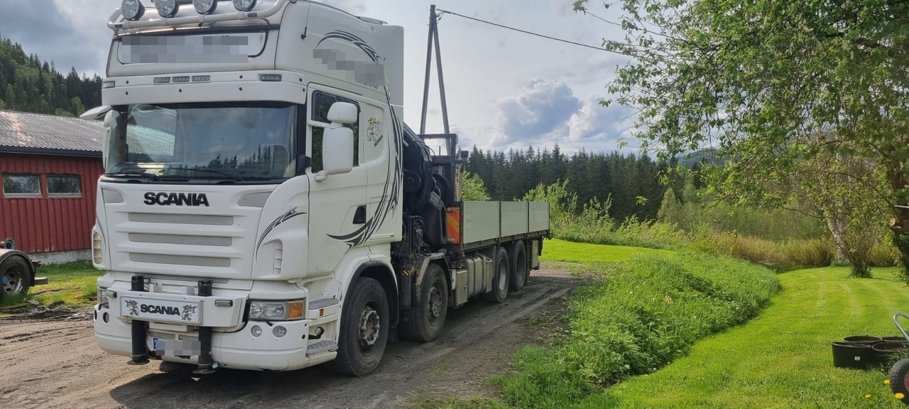 Scania R560 - Xe tải thùng lửng/ Phẳng, Xe cẩu tự hành: hình 2 Scania R560 - Xe tải thùng lửng/ Phẳng, Xe cẩu tự hành: hình 2