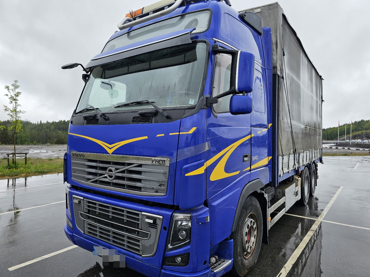 Volvo FH16 540 6x4 - Xe tải thùng mui bạt: hình 5 Volvo FH16 540 6x4 - Xe tải thùng mui bạt: hình 5