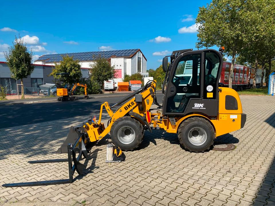 Hoflader/Radlader BK810 *BERGER KRAUS*Kubota *EURO-AUFNAHME*SCHNELLWECHSLER*SOFORT!* - Máy xúc lật mini gấp khúc: hình 2 Hoflader/Radlader BK810 *BERGER KRAUS*Kubota *EURO-AUFNAHME*SCHNELLWECHSLER*SOFORT!* - Máy xúc lật mini gấp khúc: hình 2