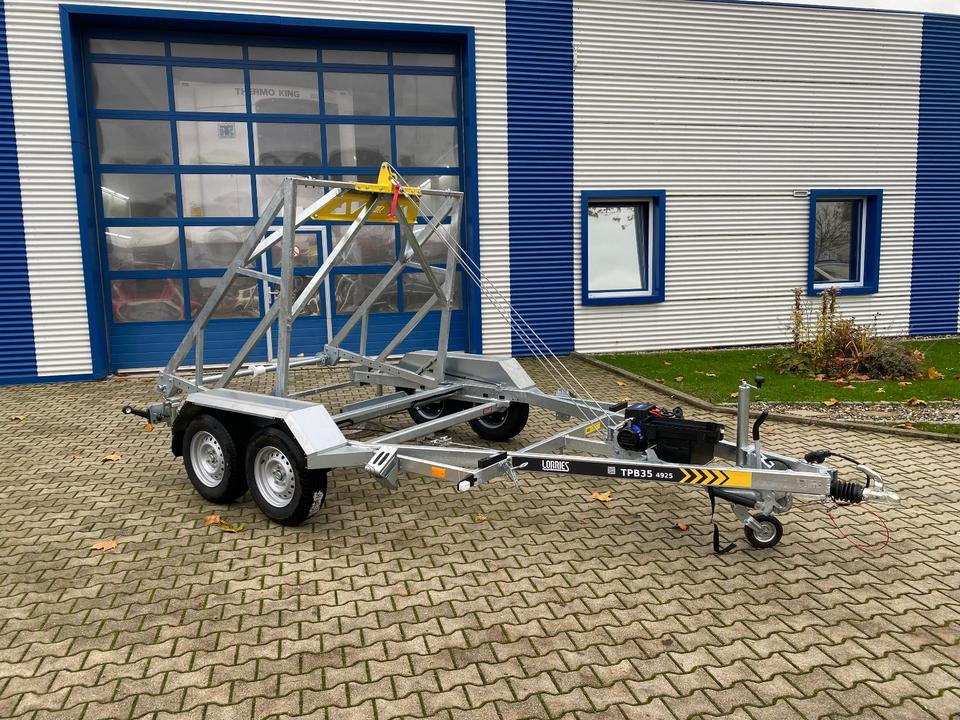 Lorries Kabeltrommel-Anhänger 3500KG mit E-Winde *INKL.19% MWST.*Kabelanhänger Sofort Verfügbar! - Rơ moóc cáp: hình 2 Lorries Kabeltrommel-Anhänger 3500KG mit E-Winde *INKL.19% MWST.*Kabelanhänger Sofort Verfügbar! - Rơ moóc cáp: hình 2