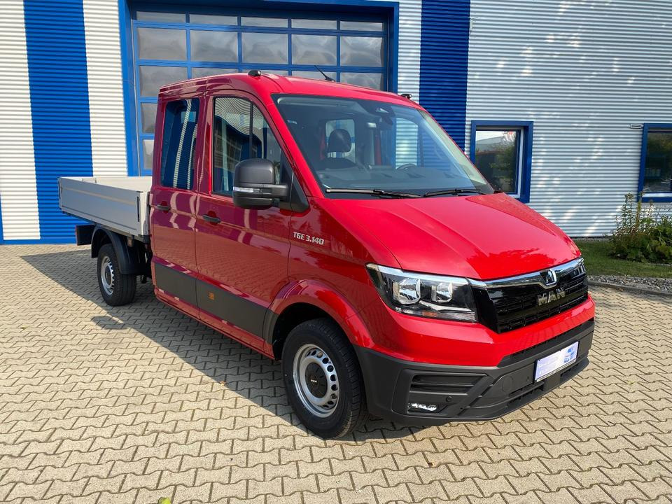 MAN TGE 3.140 Doka Pritsche Next Level *TEMPO*KLIMA*CAM*AHK*APP*PDC*INKL.19% MWST*SOFORT!* - Xe tải nhỏ phẳng, Xe tải van: hình 3 MAN TGE 3.140 Doka Pritsche Next Level *TEMPO*KLIMA*CAM*AHK*APP*PDC*INKL.19% MWST*SOFORT!* - Xe tải nhỏ phẳng, Xe tải van: hình 3