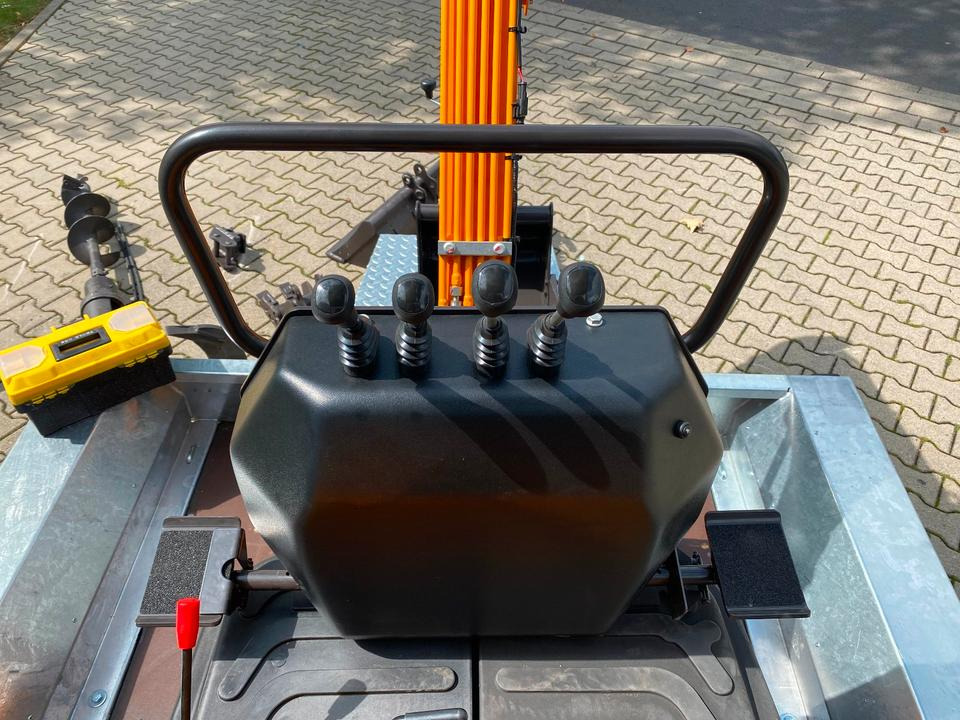 Máy xúc mini, Rơ moóc Minibagger BK1300JSR + Anhänger + Zubehör *INKL.19% MWST*BERGER KRAUS*KUBOTA*JOYSTICK*SCHENKWARM*SOFORT!*: hình 8