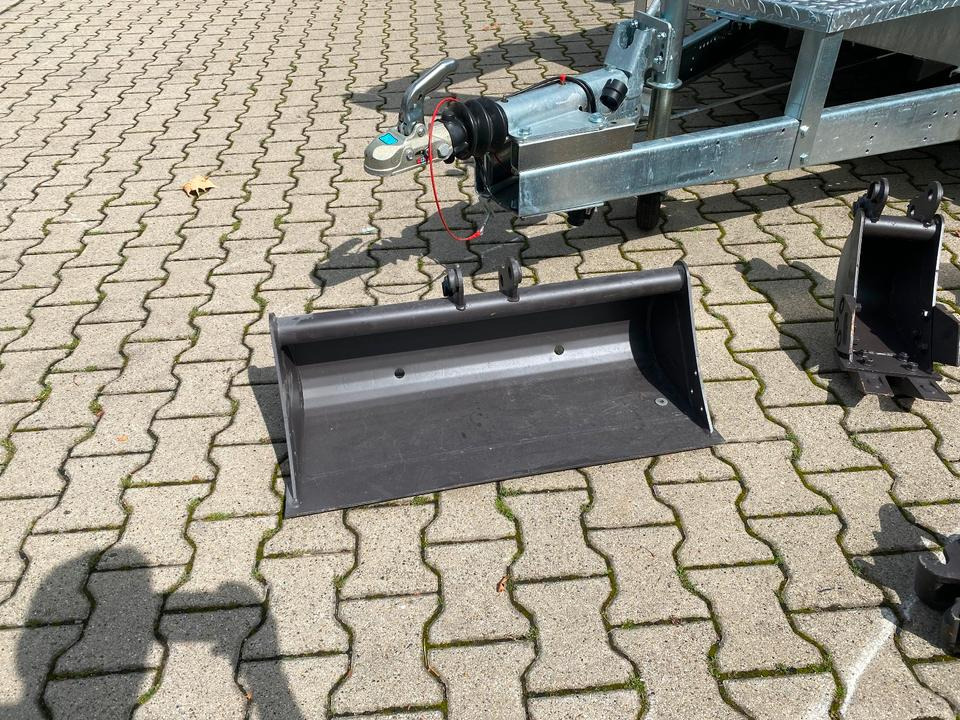 Máy xúc mini, Rơ moóc Minibagger BK1300JSR + Anhänger + Zubehör *INKL.19% MWST*BERGER KRAUS*KUBOTA*JOYSTICK*SCHENKWARM*SOFORT!*: hình 15
