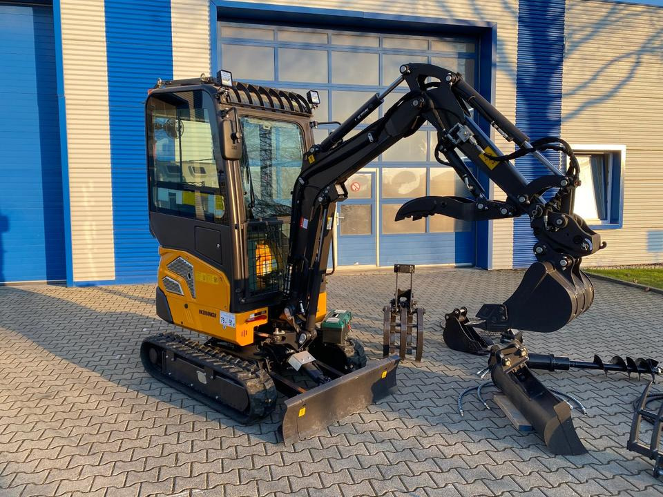 Máy xúc mini Minibagger BK2000NKSR inkl. Zubehörpaket *INKL.19% MWST*BERGER KRAUS*KUBOTA* KLIMA*SCHWENKARM*VERSTELLFAHRWERK*: hình 6