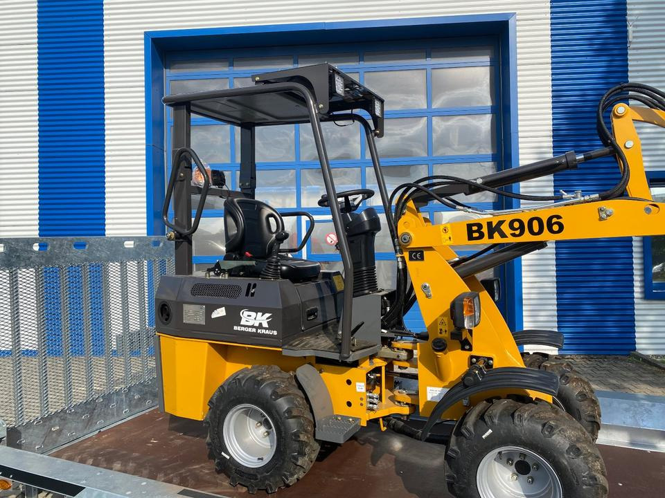 Máy xúc lật mini gấp khúc, Rơ moóc Radlader/Hoflader BK906 inkl. Tieflader und Gabel/Schaufelpaket *INKL.19% MWST*BERGER KRAUS*PERKINS*SOFORT!*: hình 8
