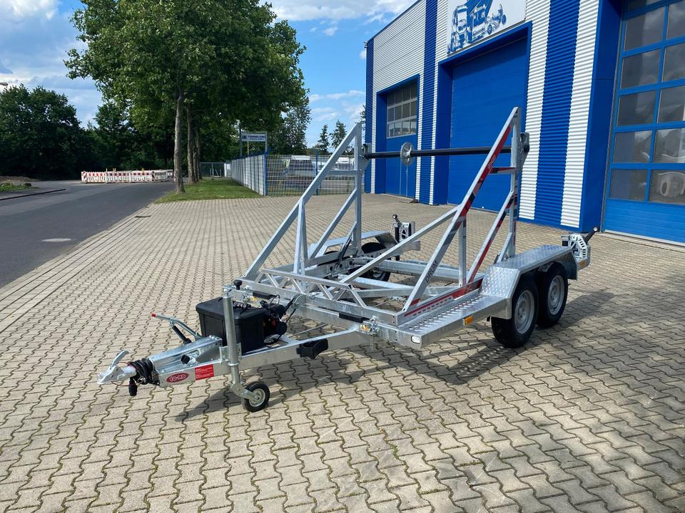 TA-NO Kabeltrommel-Anhänger 3500KG E-Winde * INKL.19% MWST* Kabelanhänger Sofort Verfügbar! - Rơ moóc cáp: hình 2 TA-NO Kabeltrommel-Anhänger 3500KG E-Winde * INKL.19% MWST* Kabelanhänger Sofort Verfügbar! - Rơ moóc cáp: hình 2
