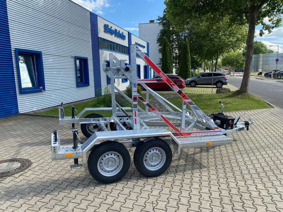 TA-NO Kabeltrommel-Anhänger 3500KG E-Winde * INKL.19% MWST* Kabelanhänger Sofort Verfügbar! - Rơ moóc cáp: hình 4 TA-NO Kabeltrommel-Anhänger 3500KG E-Winde * INKL.19% MWST* Kabelanhänger Sofort Verfügbar! - Rơ moóc cáp: hình 4