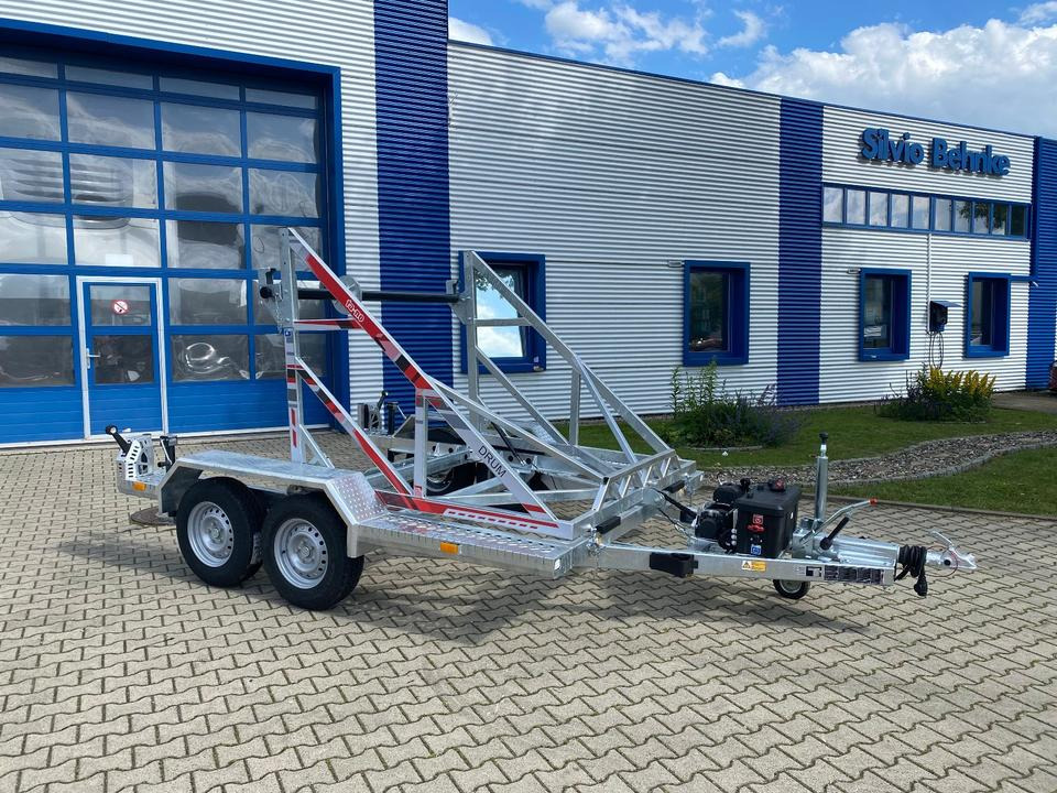 TA-NO Kabeltrommel-Anhänger 3500KG E-Winde * INKL.19% MWST* Kabelanhänger Sofort Verfügbar! - Rơ moóc cáp: hình 1 TA-NO Kabeltrommel-Anhänger 3500KG E-Winde * INKL.19% MWST* Kabelanhänger Sofort Verfügbar! - Rơ moóc cáp: hình 1