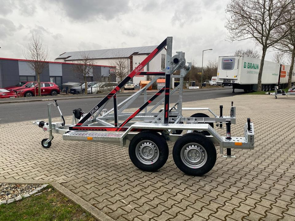 Vermietung / Kabelanhänger 2700KG / Nutzlast 2040KG / Kabeltrommel-Anhänger / Glasfaser/ 1 Monat - Rơ moóc cáp: hình 4 Vermietung / Kabelanhänger 2700KG / Nutzlast 2040KG / Kabeltrommel-Anhänger / Glasfaser/ 1 Monat - Rơ moóc cáp: hình 4