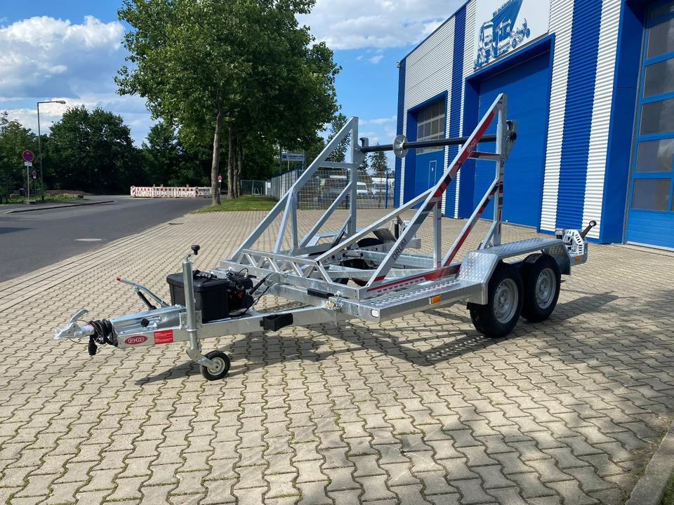 Vermietung / Kabelanhänger 3500KG E-Winde / Nutzlast 2749KG / Kabeltrommel-Anhänger / Glasfaser/ 1 Monat - Rơ moóc cáp: hình 2 Vermietung / Kabelanhänger 3500KG E-Winde / Nutzlast 2749KG / Kabeltrommel-Anhänger / Glasfaser/ 1 Monat - Rơ moóc cáp: hình 2