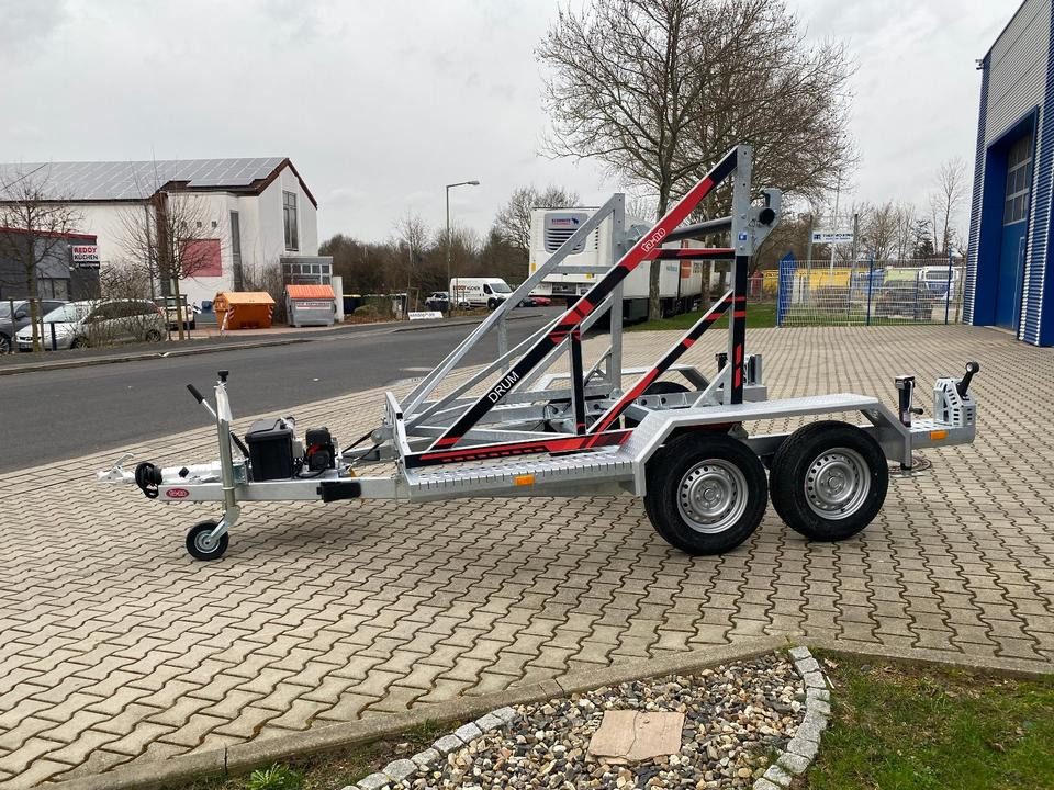 Vermietung / Kabelanhänger 3500KG E-Winde / Nutzlast 2749KG / Kabeltrommel-Anhänger / Glasfaser / 1 Woche - Rơ moóc cáp: hình 4 Vermietung / Kabelanhänger 3500KG E-Winde / Nutzlast 2749KG / Kabeltrommel-Anhänger / Glasfaser / 1 Woche - Rơ moóc cáp: hình 4
