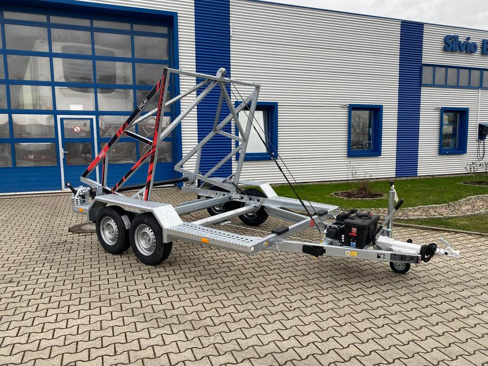 Vermietung / Kabelanhänger 3500KG E-Winde / Nutzlast 2749KG / Kabeltrommel-Anhänger / Glasfaser / 1 Woche - Rơ moóc cáp: hình 2 Vermietung / Kabelanhänger 3500KG E-Winde / Nutzlast 2749KG / Kabeltrommel-Anhänger / Glasfaser / 1 Woche - Rơ moóc cáp: hình 2