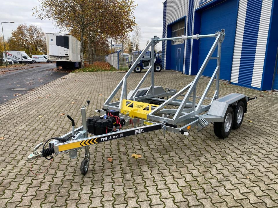 Vermietung / Kabelanhänger 3500KG E-Winde / Nutzlast 2825KG / Kabeltrommel-Anhänger / Glasfaser/ 1 Monat - Rơ moóc cáp: hình 3 Vermietung / Kabelanhänger 3500KG E-Winde / Nutzlast 2825KG / Kabeltrommel-Anhänger / Glasfaser/ 1 Monat - Rơ moóc cáp: hình 3