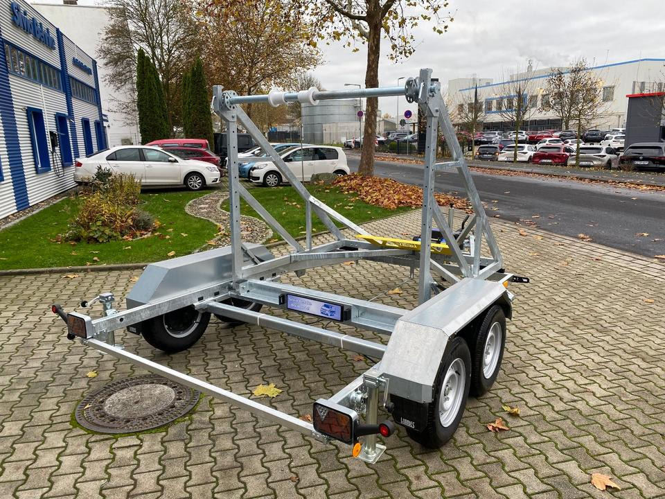Rơ moóc cáp Vermietung / Kabelanhänger 3500KG E-Winde / Nutzlast 2825KG / Kabeltrommel-Anhänger / Glasfaser/ 1 Woche: hình 6