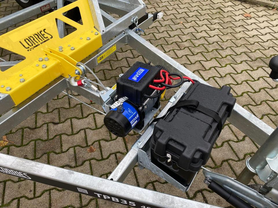 Rơ moóc cáp Vermietung / Kabelanhänger 3500KG E-Winde / Nutzlast 2825KG / Kabeltrommel-Anhänger / Glasfaser/ 1 Woche: hình 7