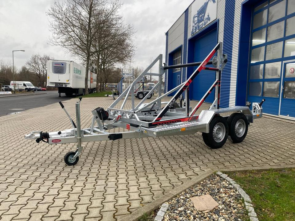 Vermietung / Kabelanhänger 3500KG / Nutzlast 2766KG / Kabeltrommel-Anhänger / Glasfaser/ 3 Tage - Rơ moóc cáp: hình 3 Vermietung / Kabelanhänger 3500KG / Nutzlast 2766KG / Kabeltrommel-Anhänger / Glasfaser/ 3 Tage - Rơ moóc cáp: hình 3