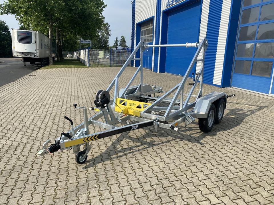 Vermietung / Kabelanhänger 3500KG / Nutzlast 2825KG / Kabeltrommel-Anhänger / Glasfaser/ 1 Woche - Rơ moóc cáp: hình 1 Vermietung / Kabelanhänger 3500KG / Nutzlast 2825KG / Kabeltrommel-Anhänger / Glasfaser/ 1 Woche - Rơ moóc cáp: hình 1