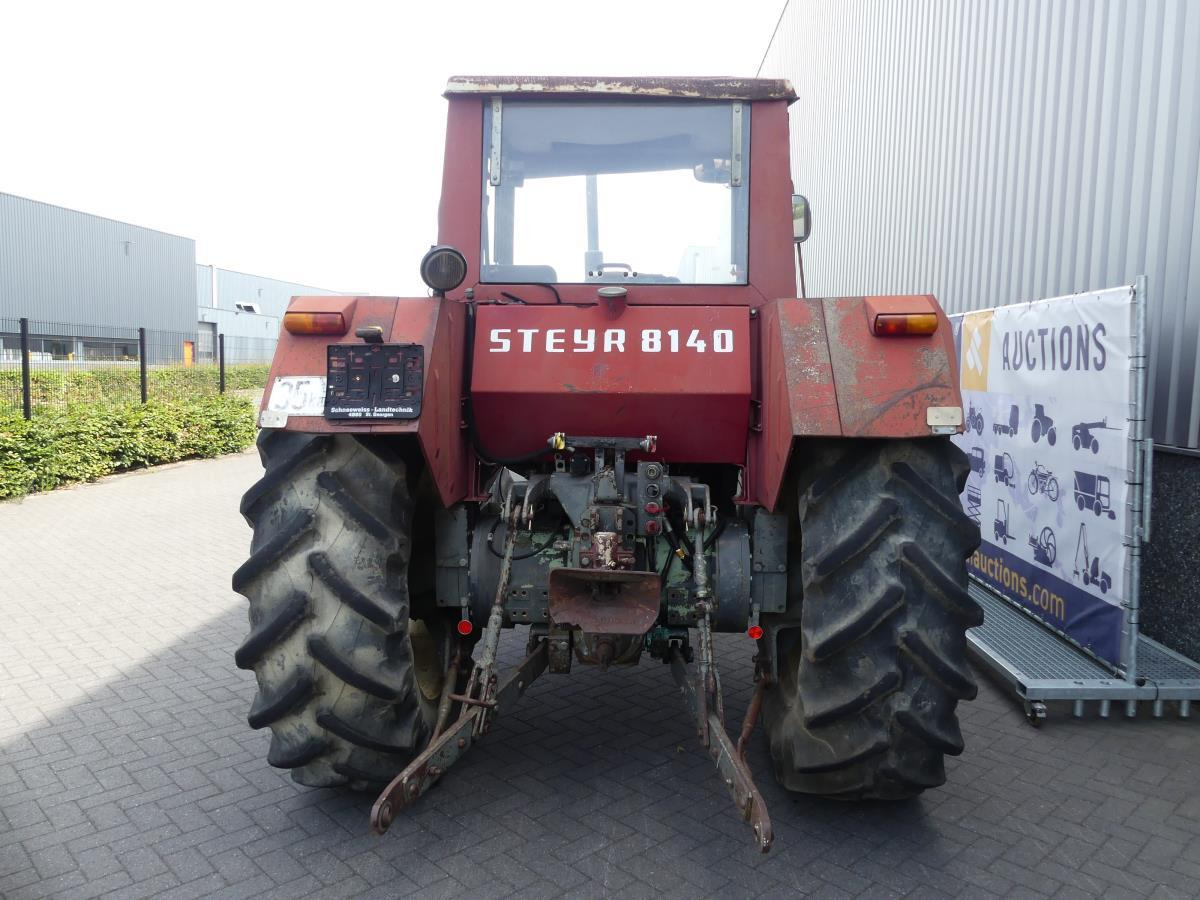Steyr 8140 - Máy cày: hình 5 Steyr 8140 - Máy cày: hình 5