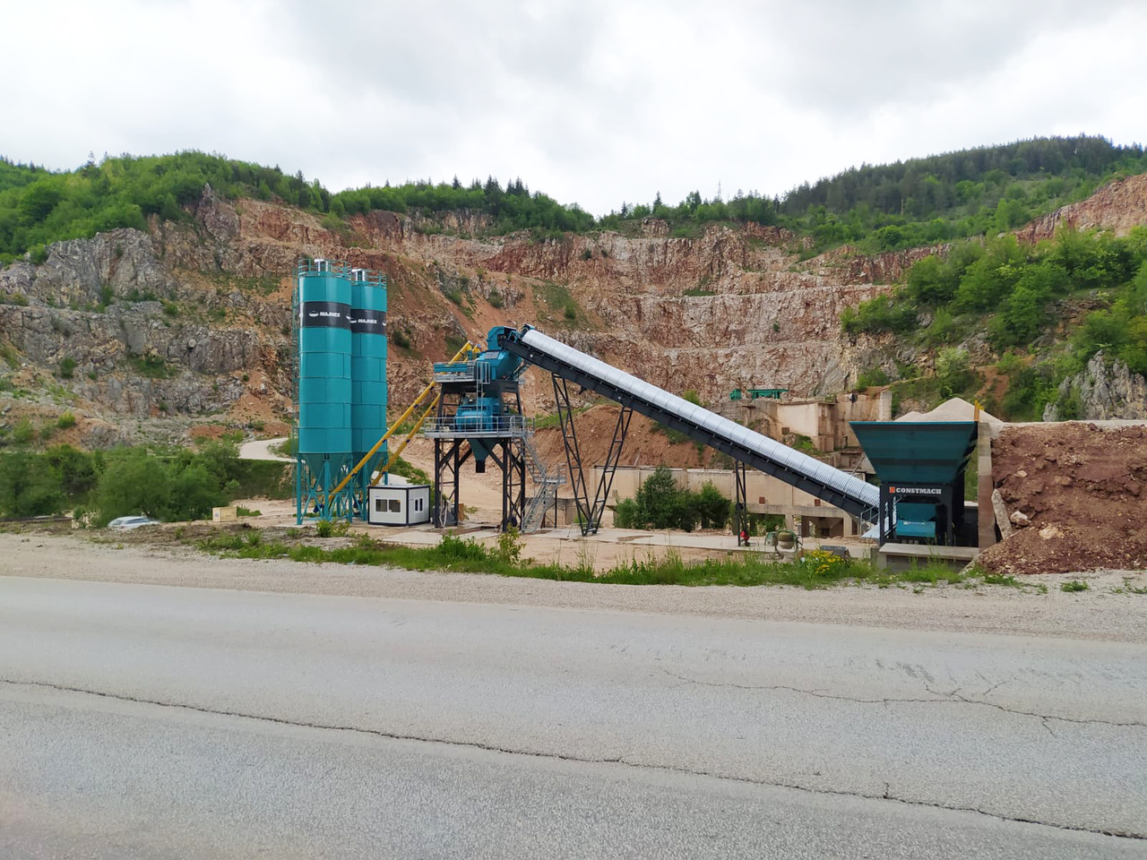 Constmach 100 m³/h Stationäre Betonmischanlage - Trạm trộn bê tông: hình 4 Constmach 100 m³/h Stationäre Betonmischanlage - Trạm trộn bê tông: hình 4