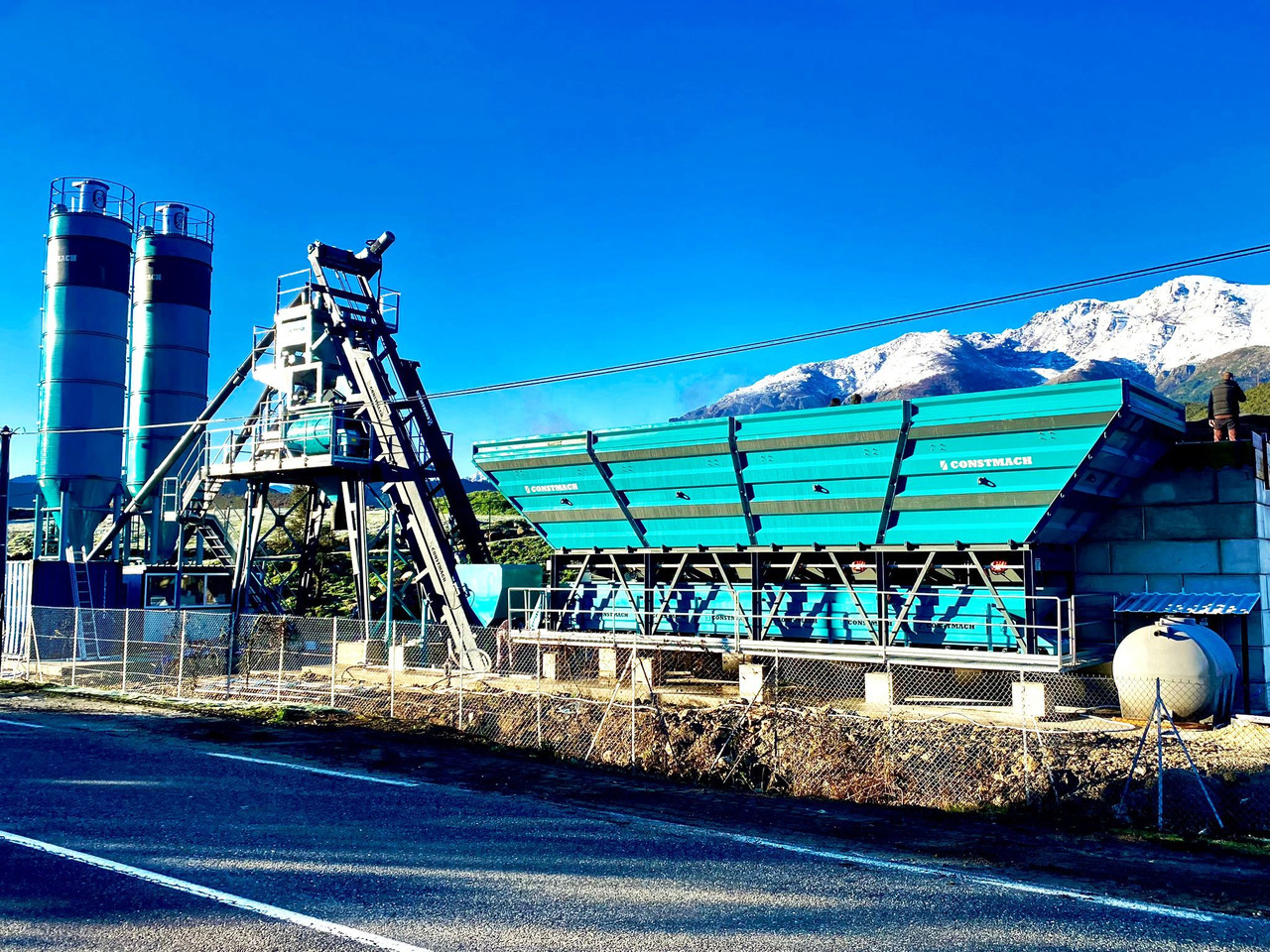 Constmach Centrale à Béton Compacte de 100 m³/h - Trạm trộn bê tông: hình 2 Constmach Centrale à Béton Compacte de 100 m³/h - Trạm trộn bê tông: hình 2
