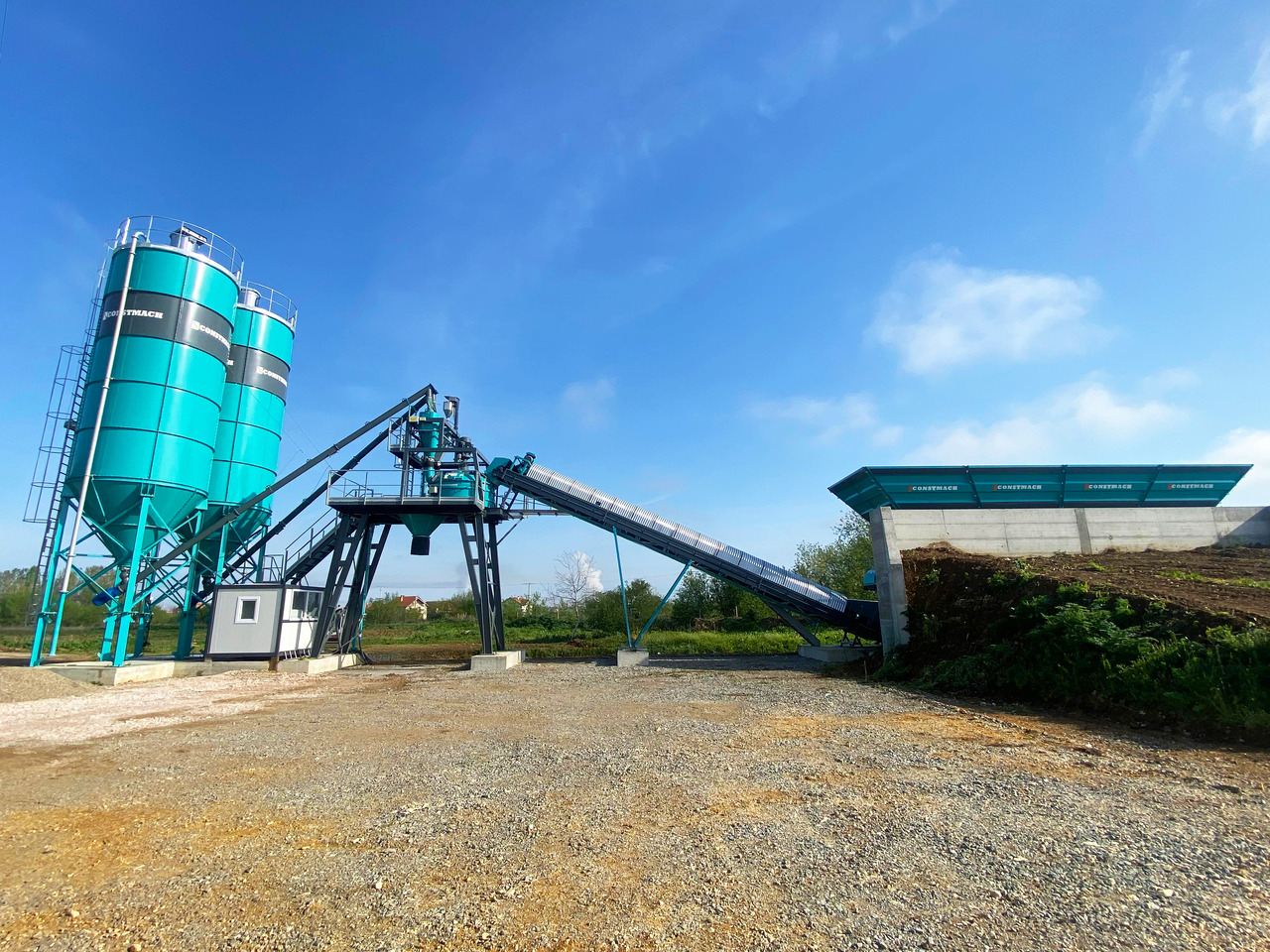 Constmach Centrale à Béton Compacte de 60 m³/h Avec Tapis Roulant - Trạm trộn bê tông: hình 3 Constmach Centrale à Béton Compacte de 60 m³/h Avec Tapis Roulant - Trạm trộn bê tông: hình 3