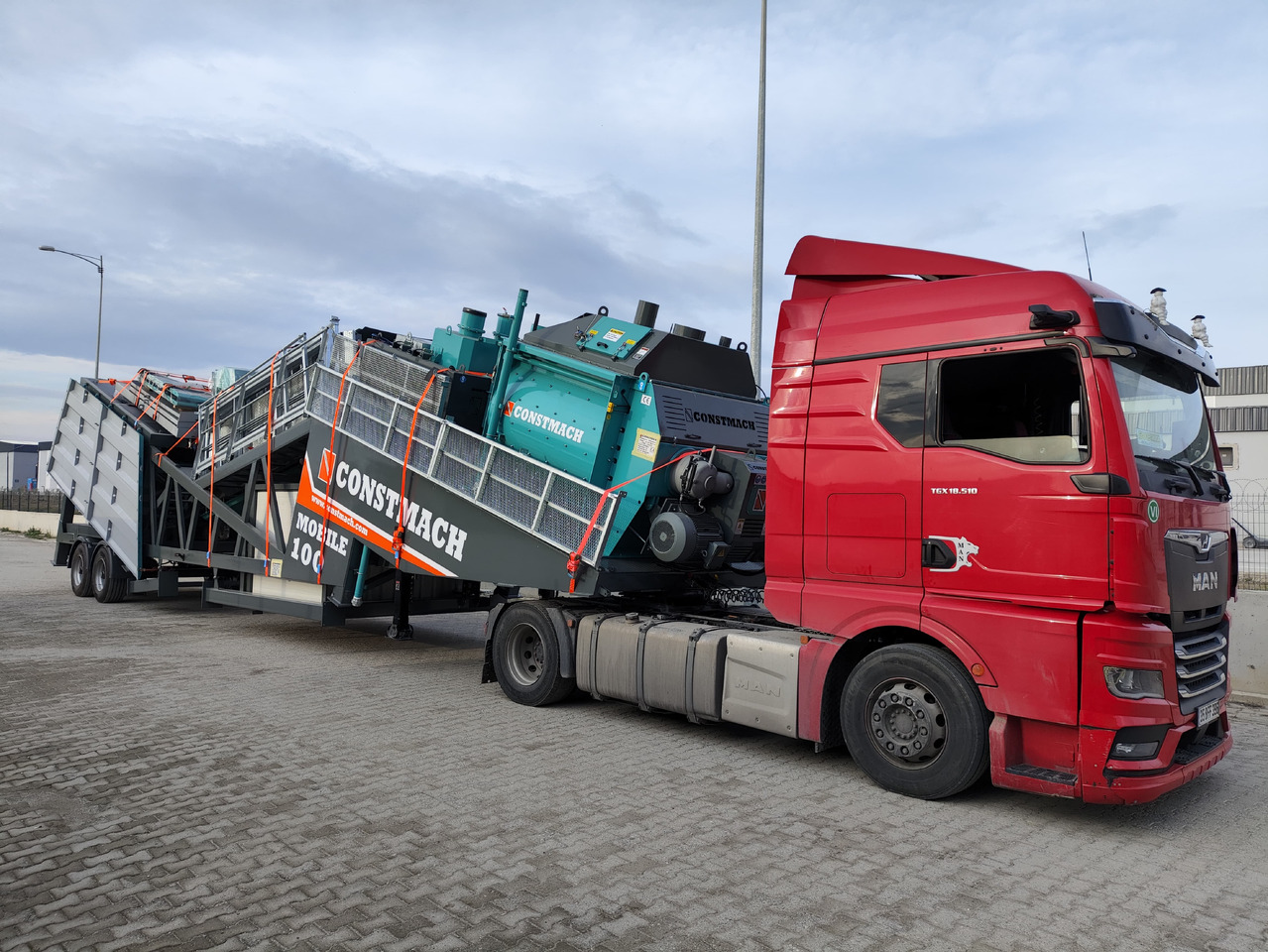 Trạm trộn bê tông mới Constmach Centrale à Béton Mobile de 100 m³/h: hình 11