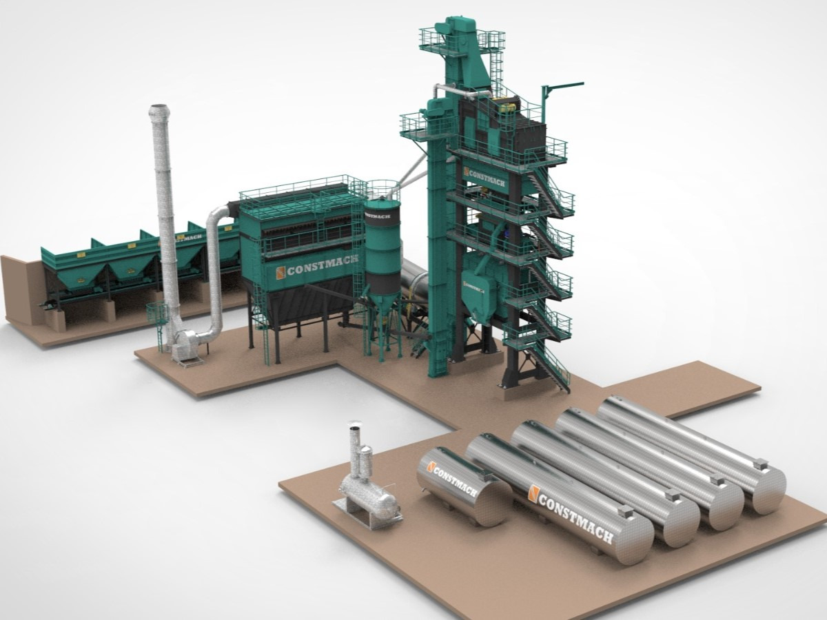 Constmach Centrales D'asphalte Fixes de Type Batch - Xưởng nhựa đường: hình 1 Constmach Centrales D'asphalte Fixes de Type Batch - Xưởng nhựa đường: hình 1