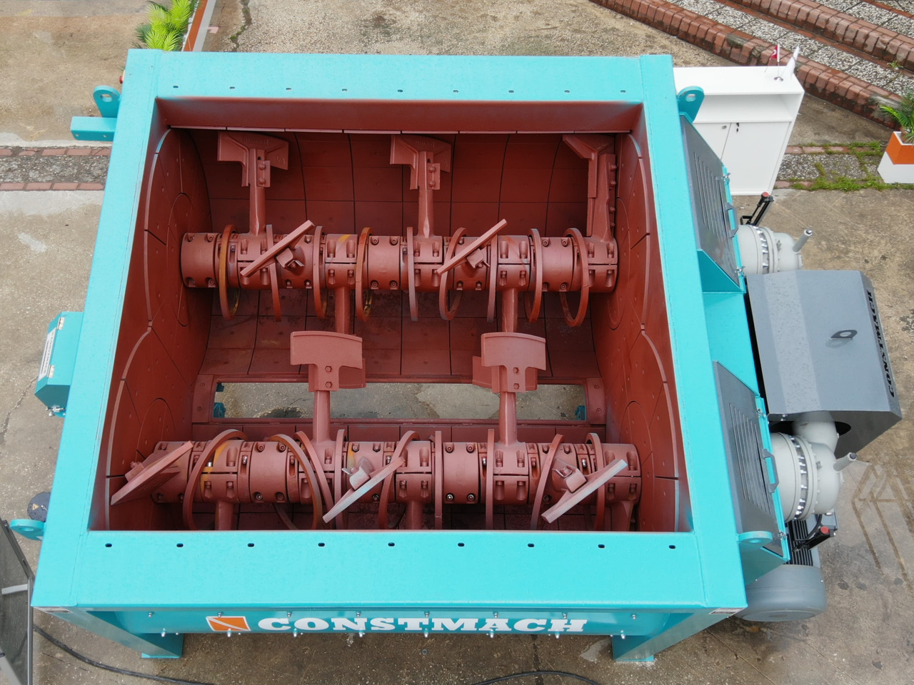Constmach Double Shaft Concrete Mixer (Paddle Mixer) - Máy trộn bê tông: hình 1 Constmach Double Shaft Concrete Mixer (Paddle Mixer) - Máy trộn bê tông: hình 1