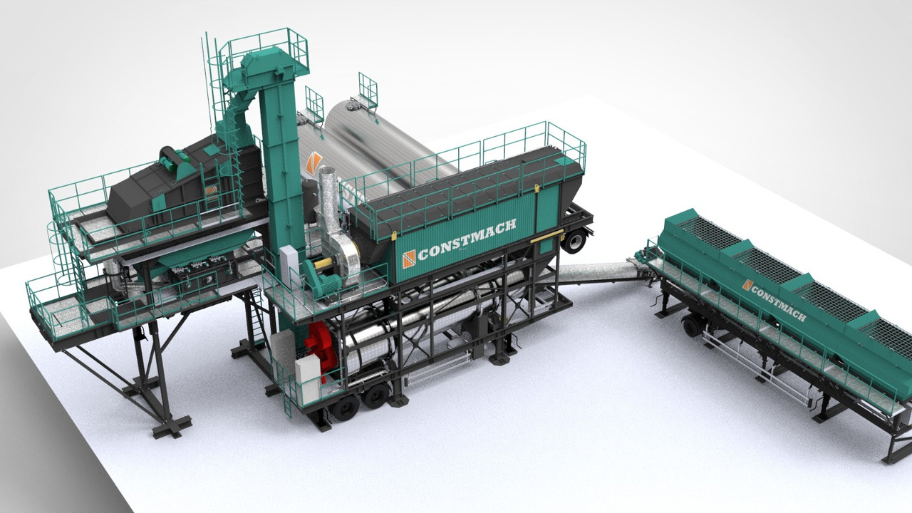 Constmach Mobile Asphaltanlagen vom Batch-Typ - Xưởng nhựa đường: hình 3 Constmach Mobile Asphaltanlagen vom Batch-Typ - Xưởng nhựa đường: hình 3